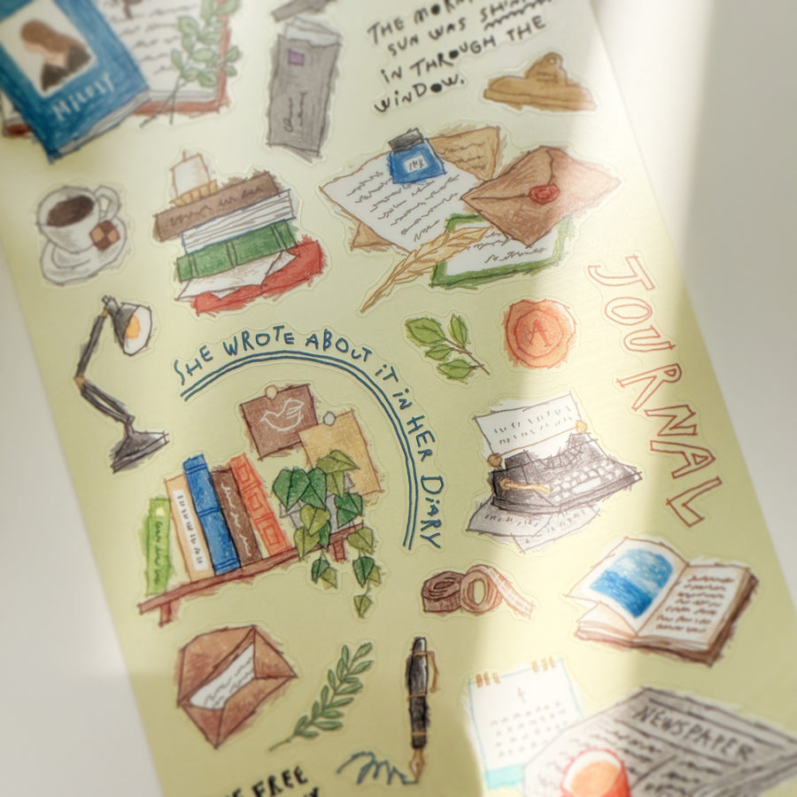 Mind Wave choosy life sticker- stationery
