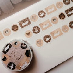 Shoichiro Tobimatsu On Biscuits washi tape