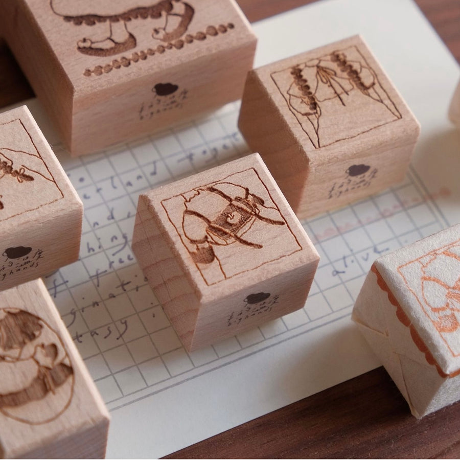 Bighands rubber stamps - wanderlust in dressing