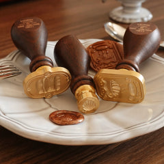 Square studio dessert series wax seal