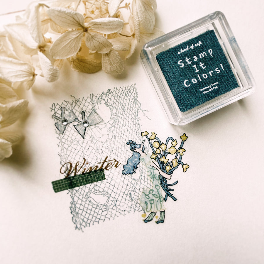 A kind of café 什物 stamp it colors ink pad - rainy grey