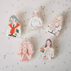 LDV Acrylic clips —— III Journal With Me Acrylic Journal Clips