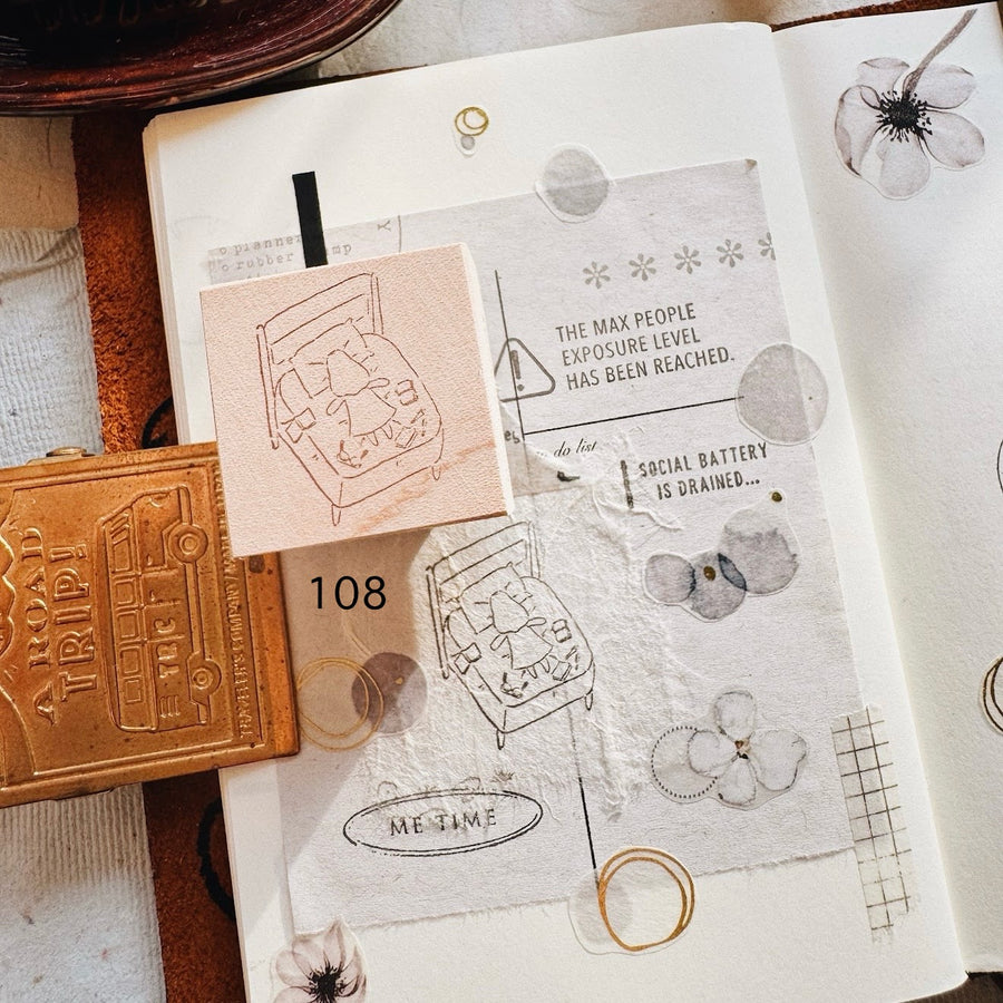 Penspapersplanner rubber Stamps - Series 8 - Part B (108 - 120)