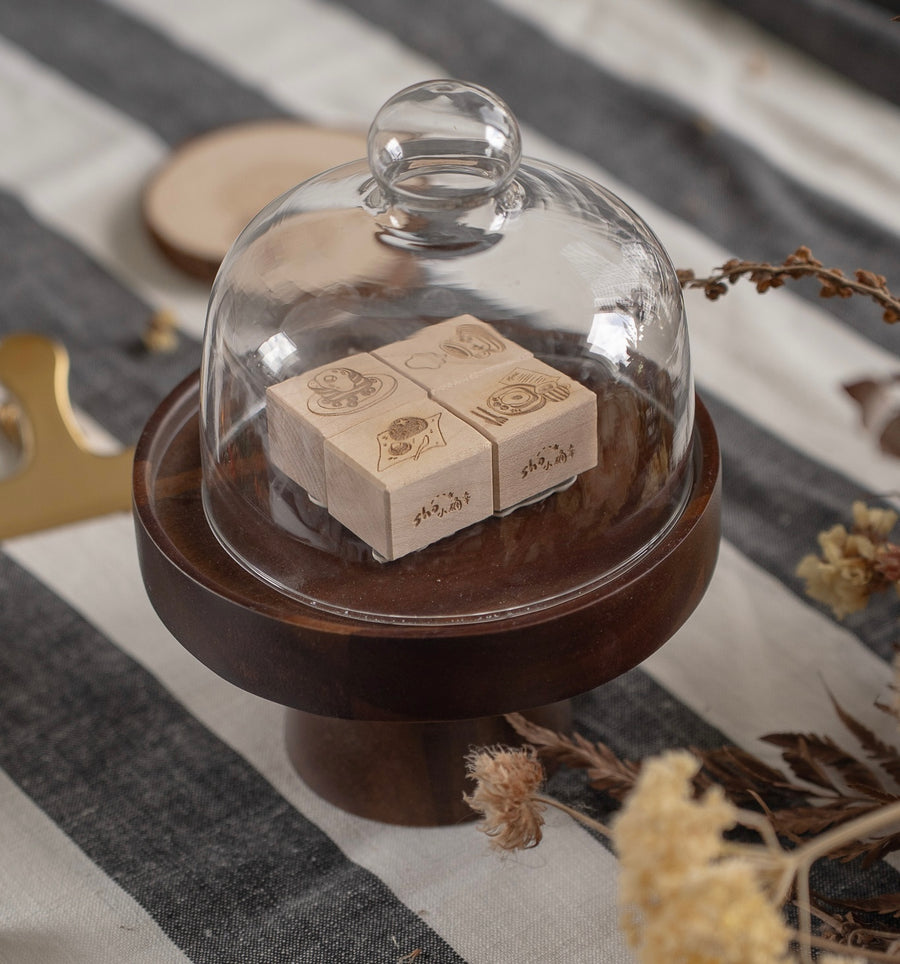 Shō Littlehappiness rubber stamp set - tea time