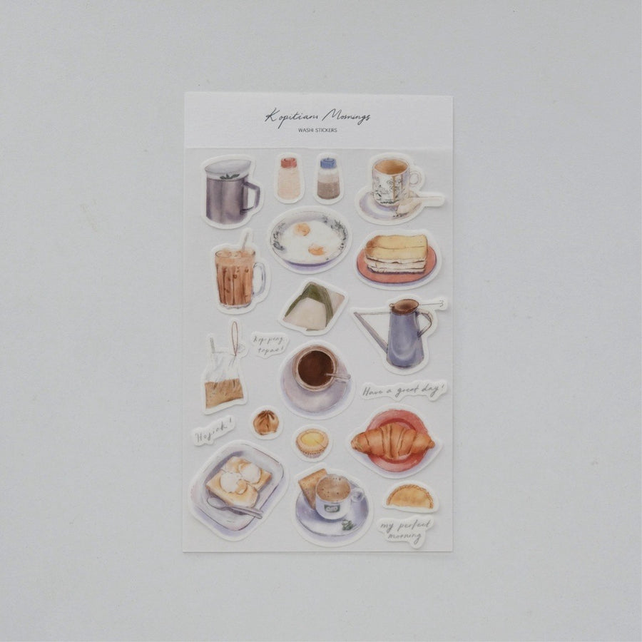 wenyea's illustration
Kopitiam Mornings Washi Sticker