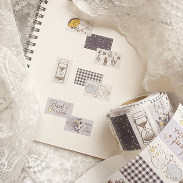 Journal Pages “ starry whispers” label sticker