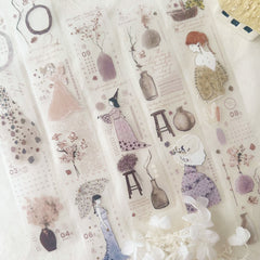 Journal Pages x Hanen studio "daydream” crystal pet tape