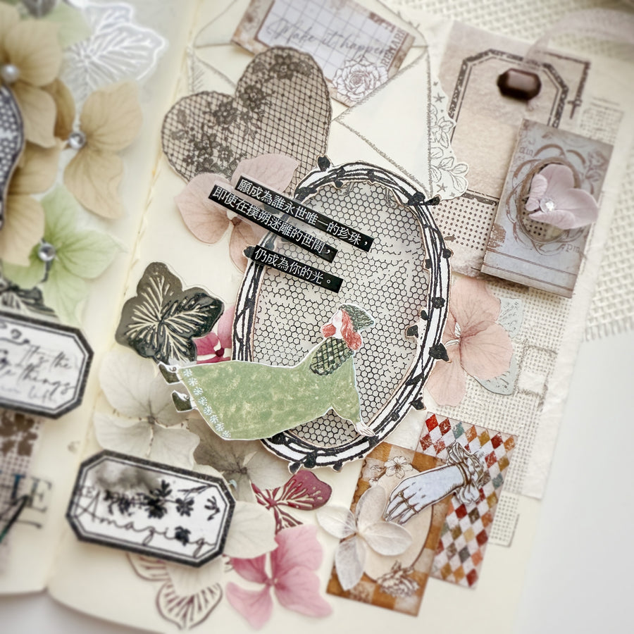 Journal Pages x Loidesign“ A tale of us ” label sticker