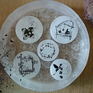 Hanen studio “ 5th anniversary “ rubber stamps - Set B