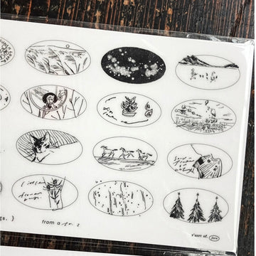 somesortoffern “𝐁𝐞𝐥𝐨𝐯𝐞𝐝 𝐒𝐤𝐞𝐭𝐜𝐡𝐞𝐬” print on sticker