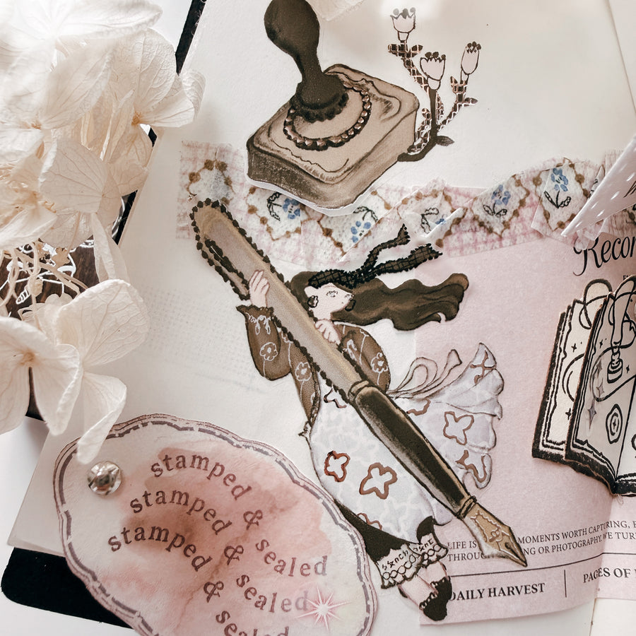 Journal Pages x Misshoegg MissPaperie Pet Tape