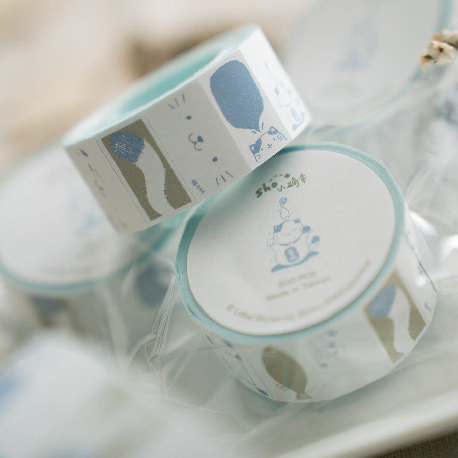 Shō Littlehappiness label sticker - Cat