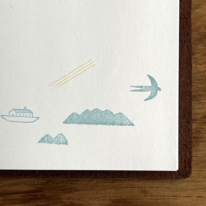 Mizushima x shunshun JIZAI Clear Stamp box set -  Scenery