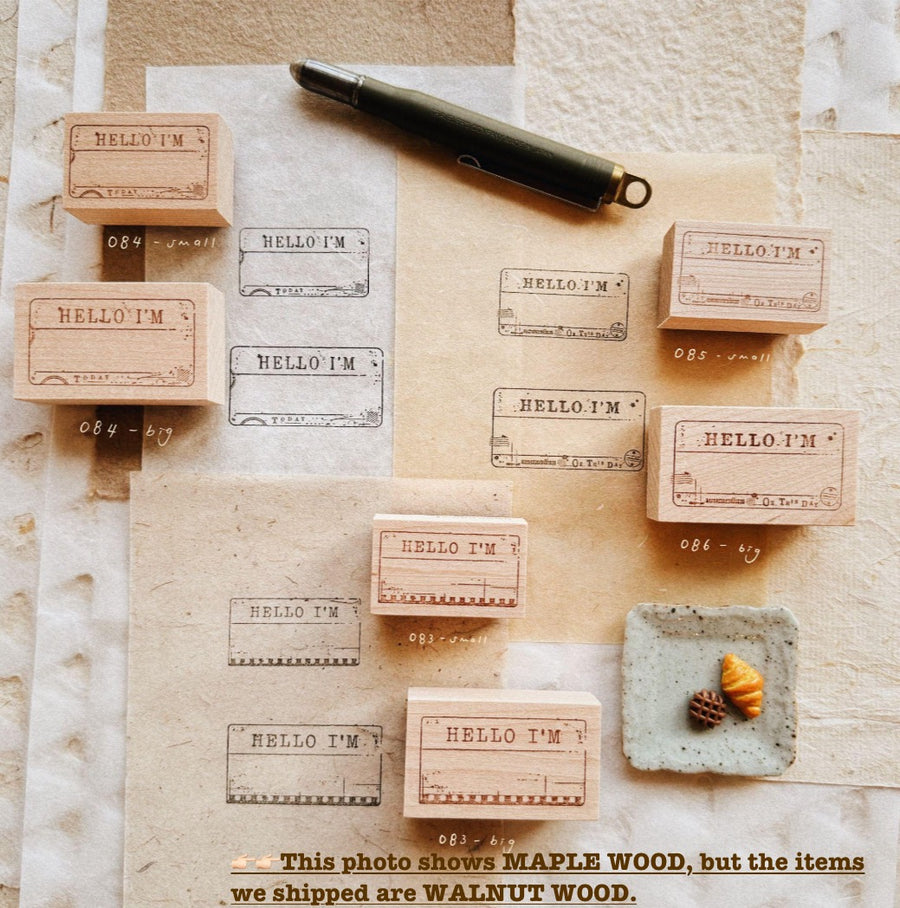 Penspapersplanner rubber Stamps - Series 7