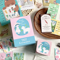Molinta 365 days tear off square mini calendar