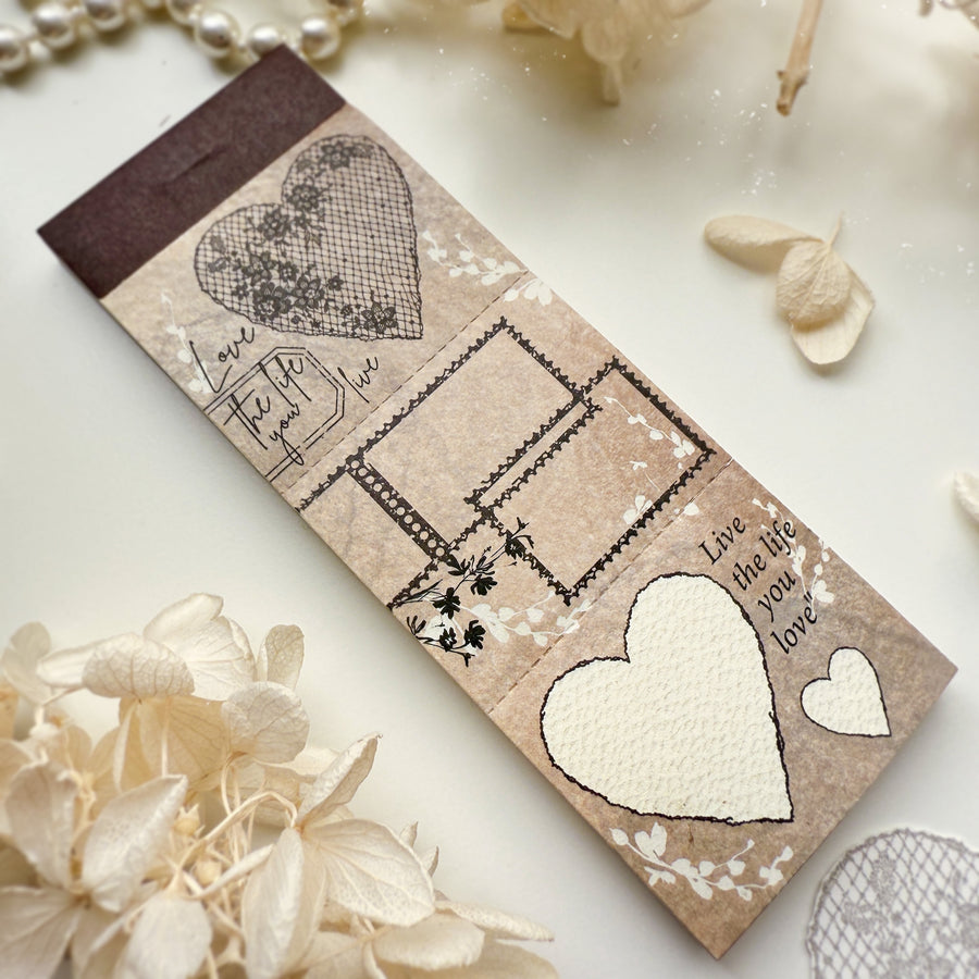 Journal Pages notepad - live the life you love