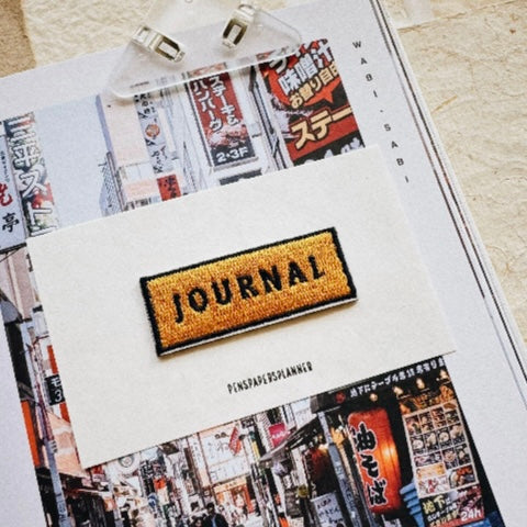 Penspapersplanner journal patch