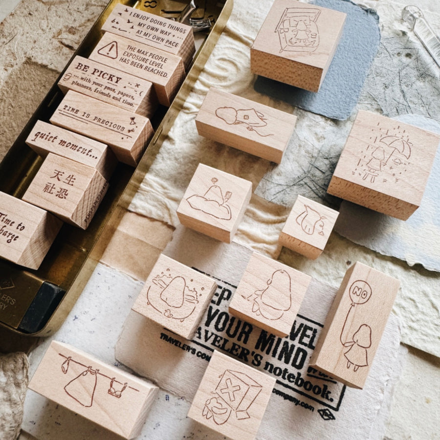 Penspapersplanner rubber Stamps - Series 8 - Part B (108 - 120)