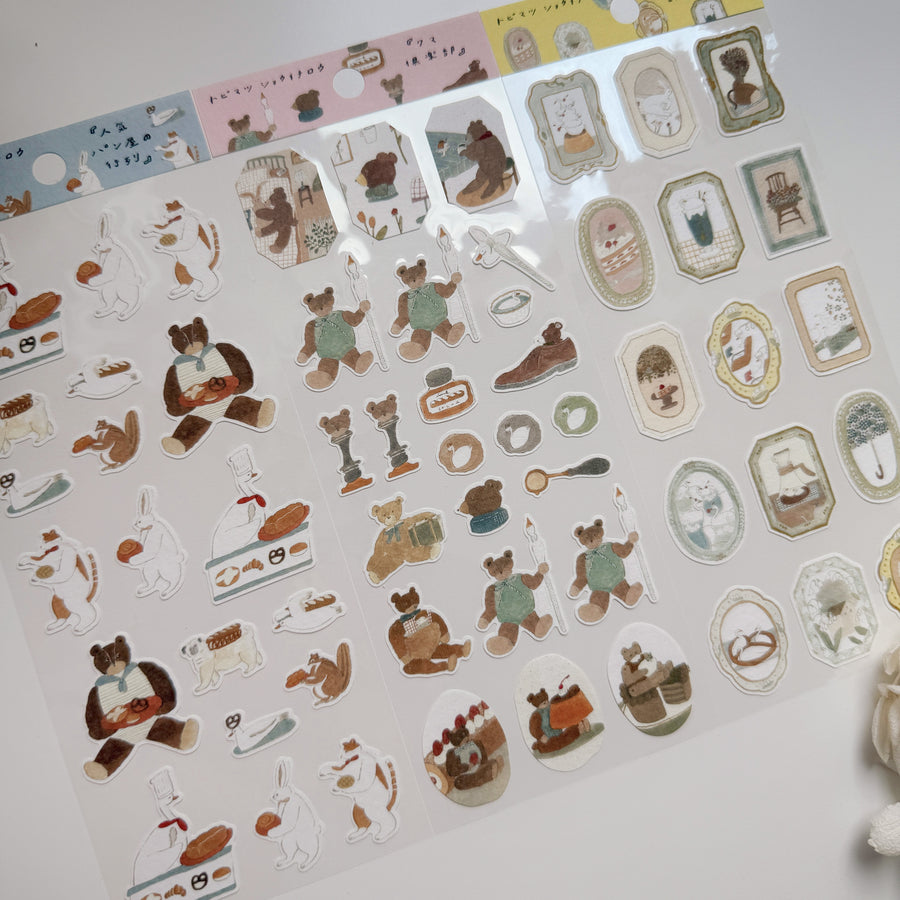 Shoichiro Tobimatsu sticker - Bear club