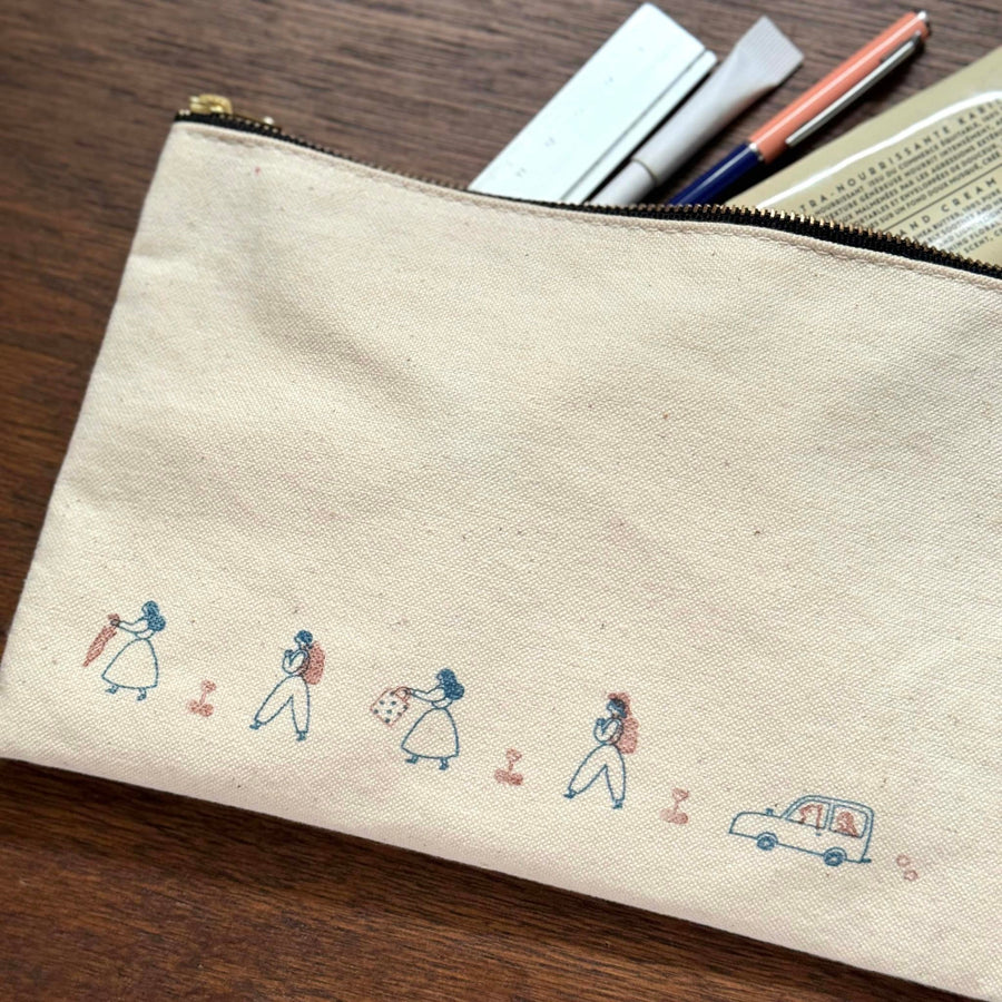 Mizushima x necktie JIZAI Clear Stamp - Outing