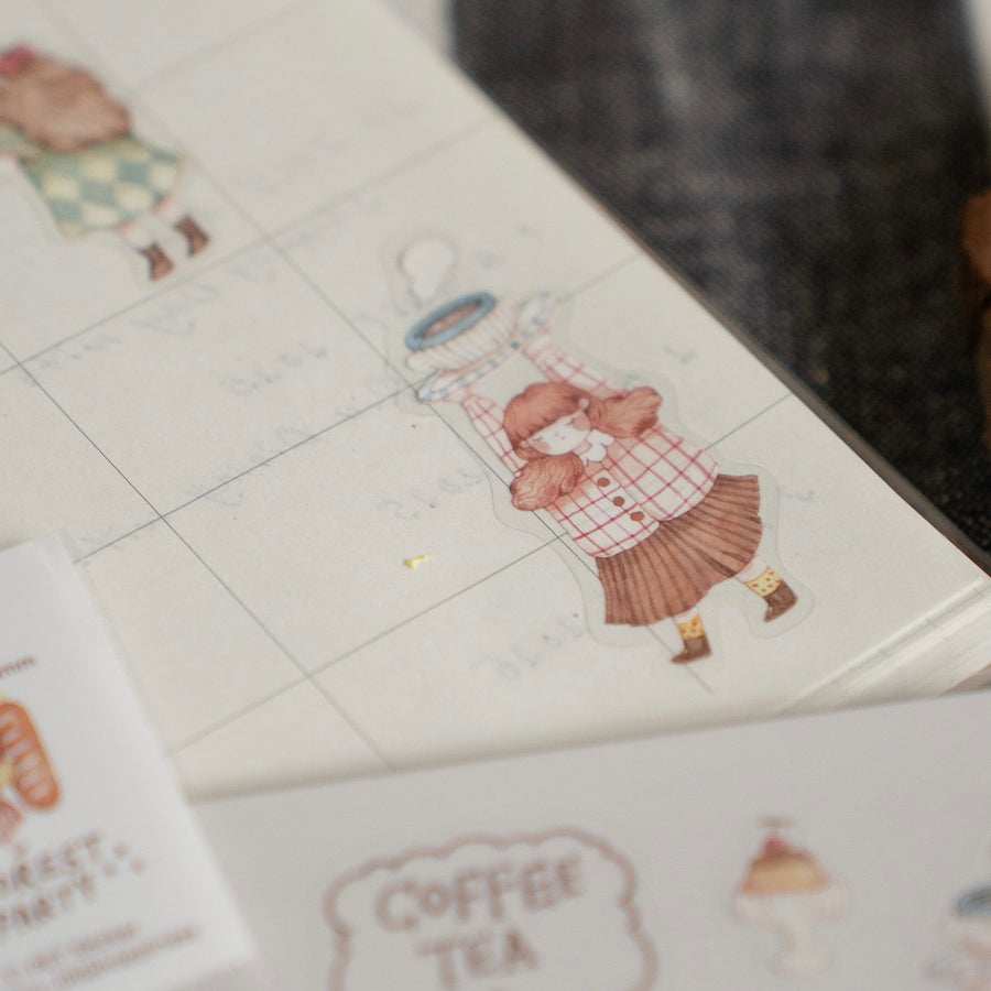 Shō Littlehappiness forest party sticker sheet