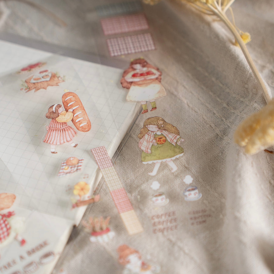 Shō Littlehappiness forest party kiss cut pet tape