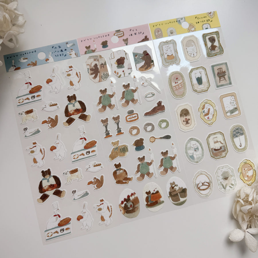 Shoichiro Tobimatsu sticker - Bear club