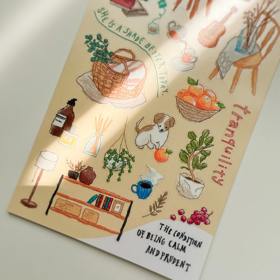 Mind Wave choosy life sticker- interior
