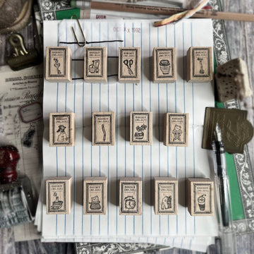 Black Milk Project Archive Series rubber stamp - File – journalpages