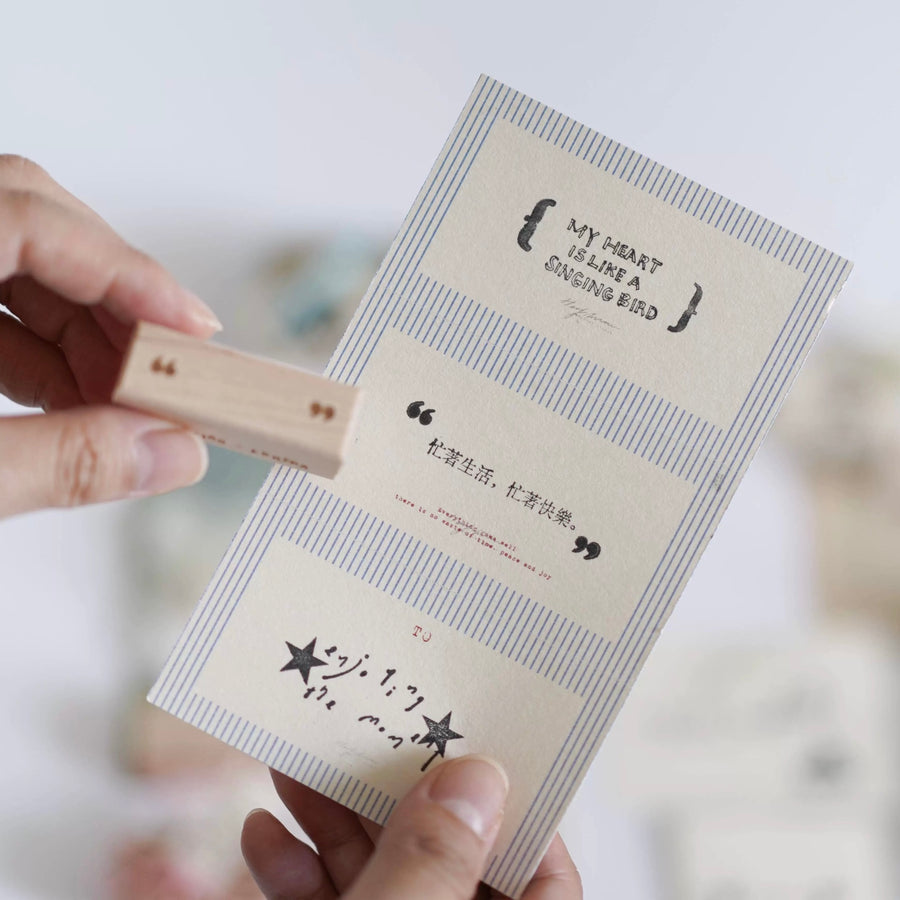 Heeymiao x Eureka < symbol & schedulehouse > rubber stamps