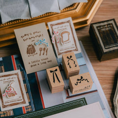 Meow Illustration the Tidy Mess Stamp Set - Moonlight Hall