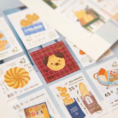 OURS bakery cheers stamp sticker