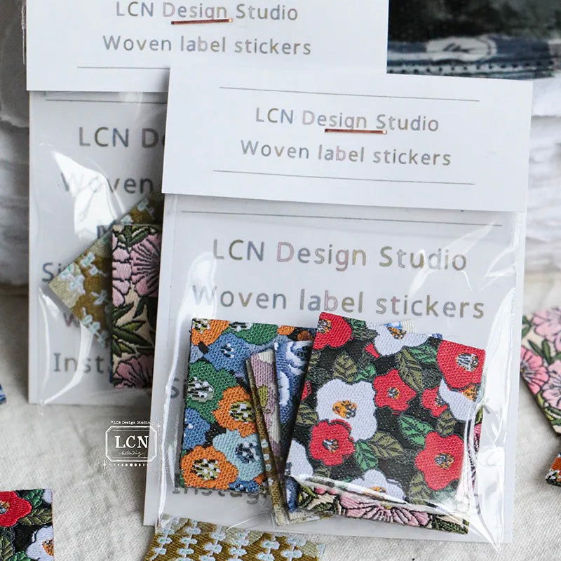 Lanun Sticker LCN Woven label sticker set. – journalpages