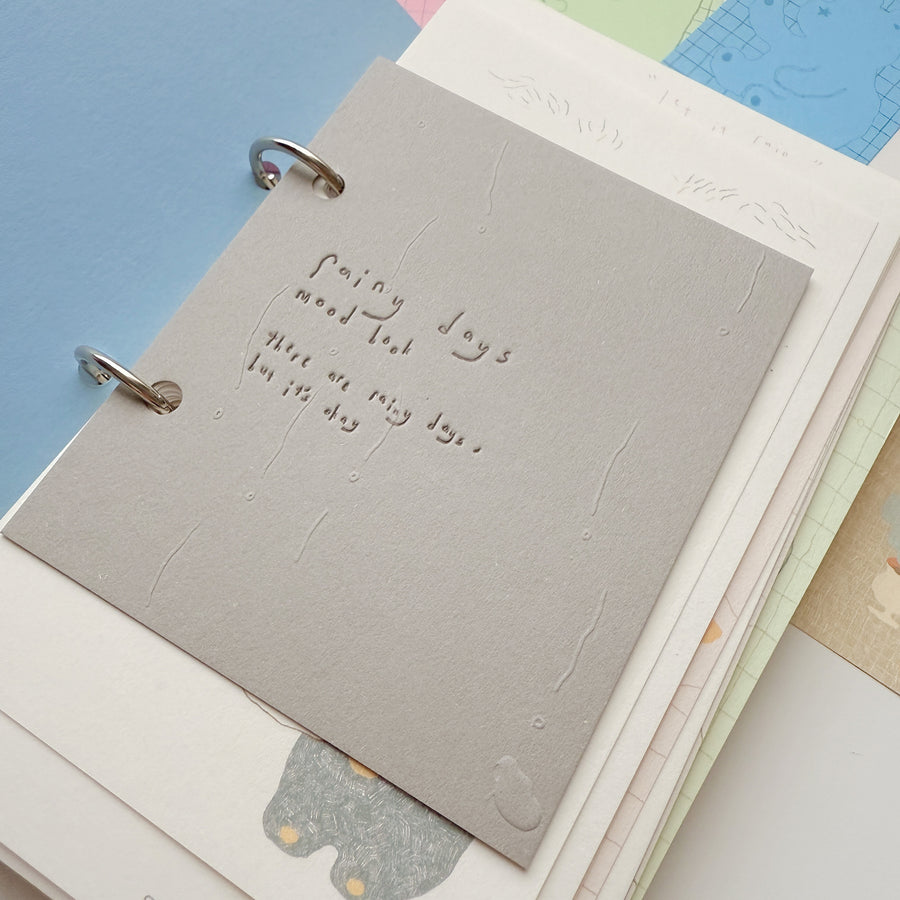 Bighands Rainy Days mood book