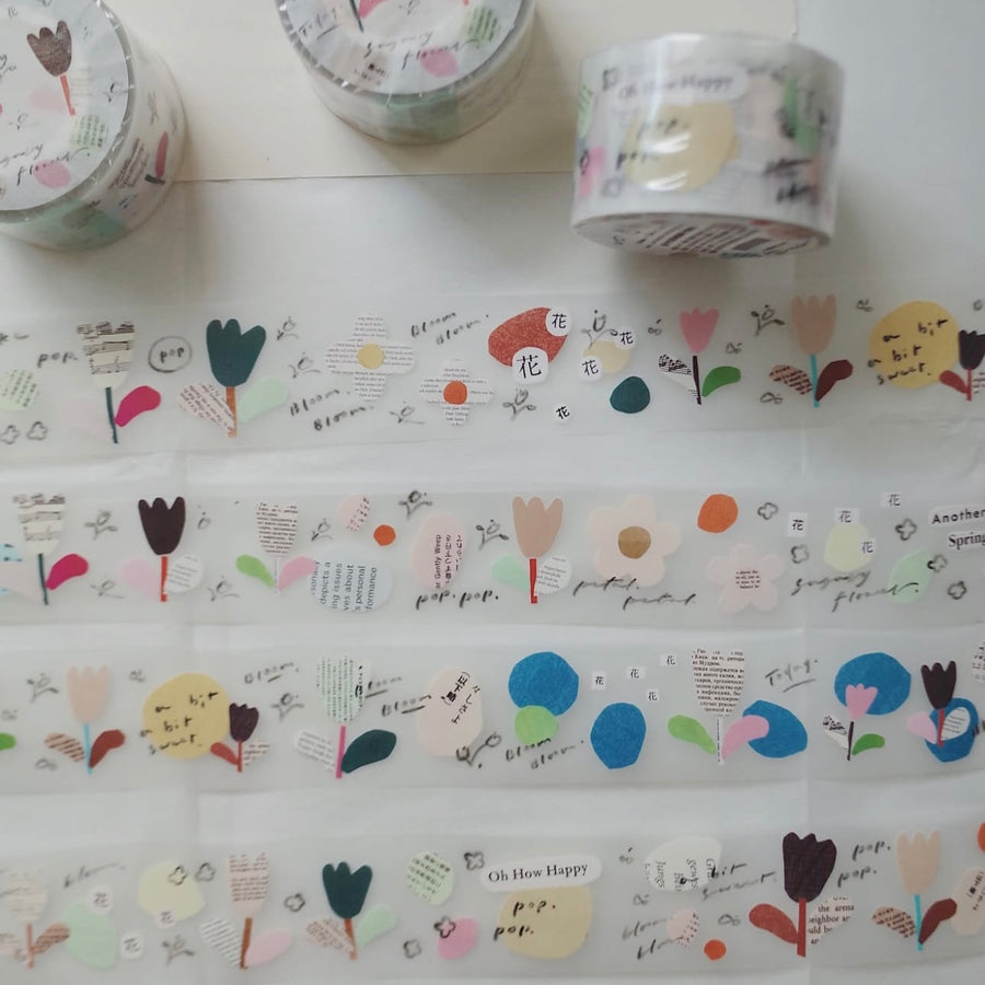 Mr Eggplants sugary flowers pet tape
