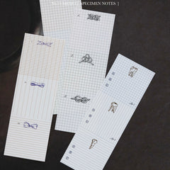 Kurukynki notepad - Specimen note