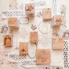 Hanen Studio Little Curios Series — Rubber Stamps