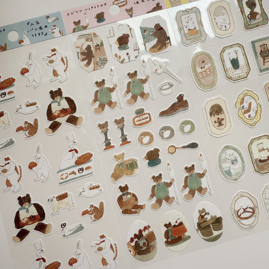 Shoichiro Tobimatsu sticker - Bear club