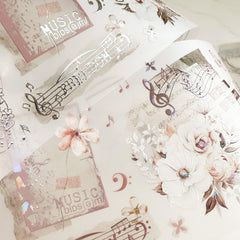 Journal Pages pet tape/ washi tape - rhythm of life
