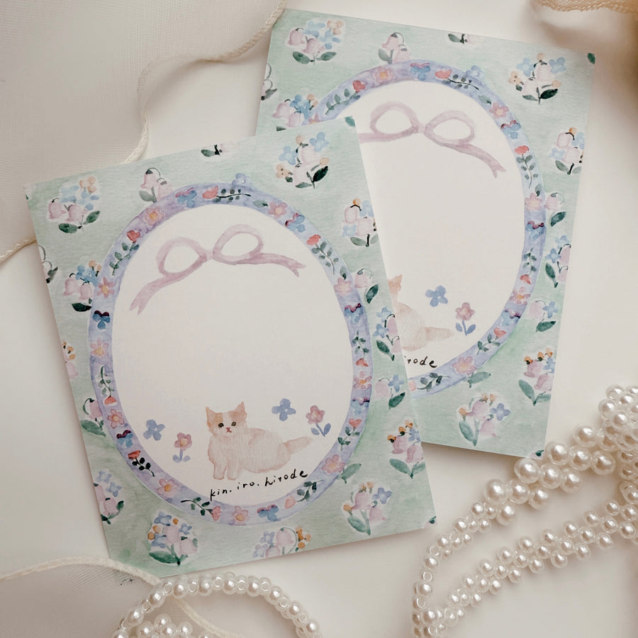 Kin.iro.hitode notepad - A Cat’s Holiday