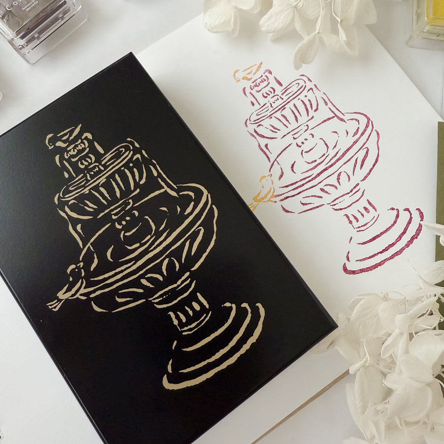 Square studio Shanghai series hand drawing rubber stamps