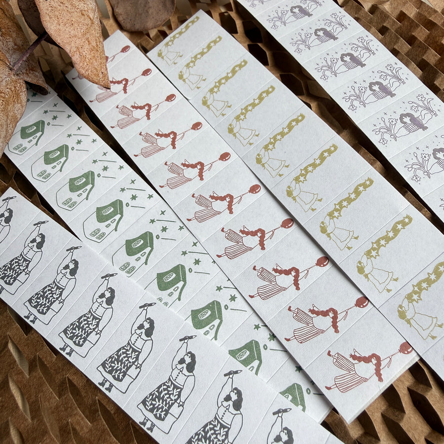 Ivysnow label sticker - Gashapon series