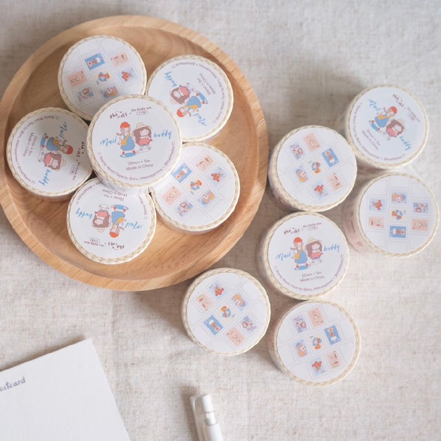 Shō Littlehappiness Mail Buddy Stamp Washi Tape