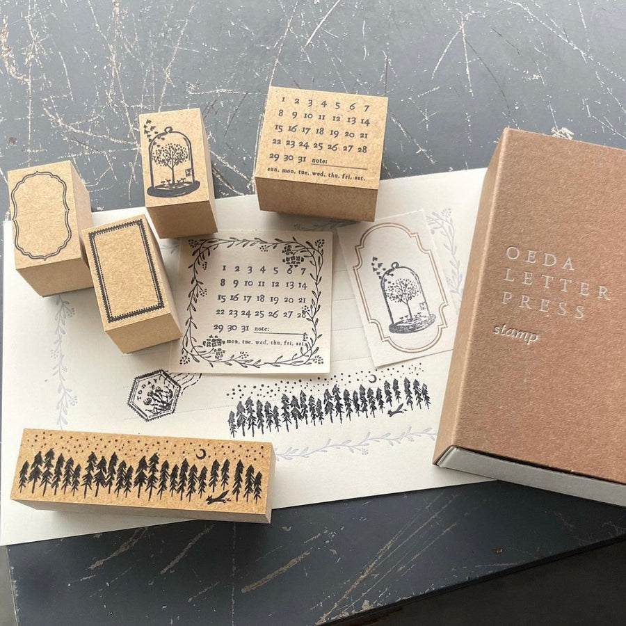OEDA original rubber stamps - Journal