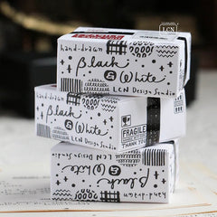 LCN Sticker club - Black & White / Neon