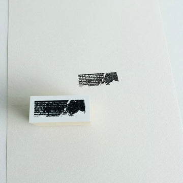 YOHAKU original Rubber Stamp - S-077 moment