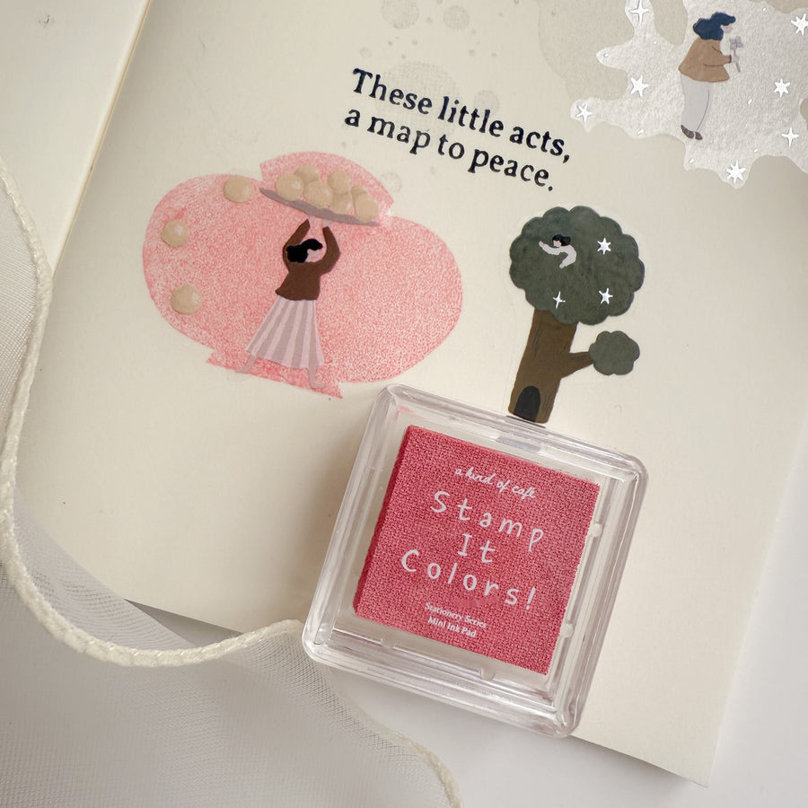 A kind of café 什物 stamp it colors ink pad - Vol.3