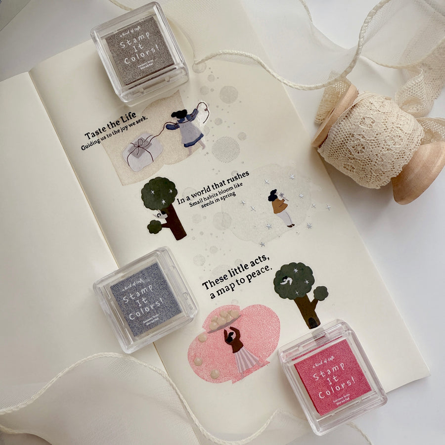 A kind of café 什物 stamp it colors ink pad - Vol.3