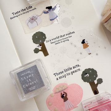 A kind of café 什物 stamp it colors ink pad - Vol.3