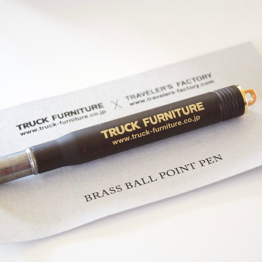 Traveler’s notebook x Truck Furniture Brass Ballpoint pen